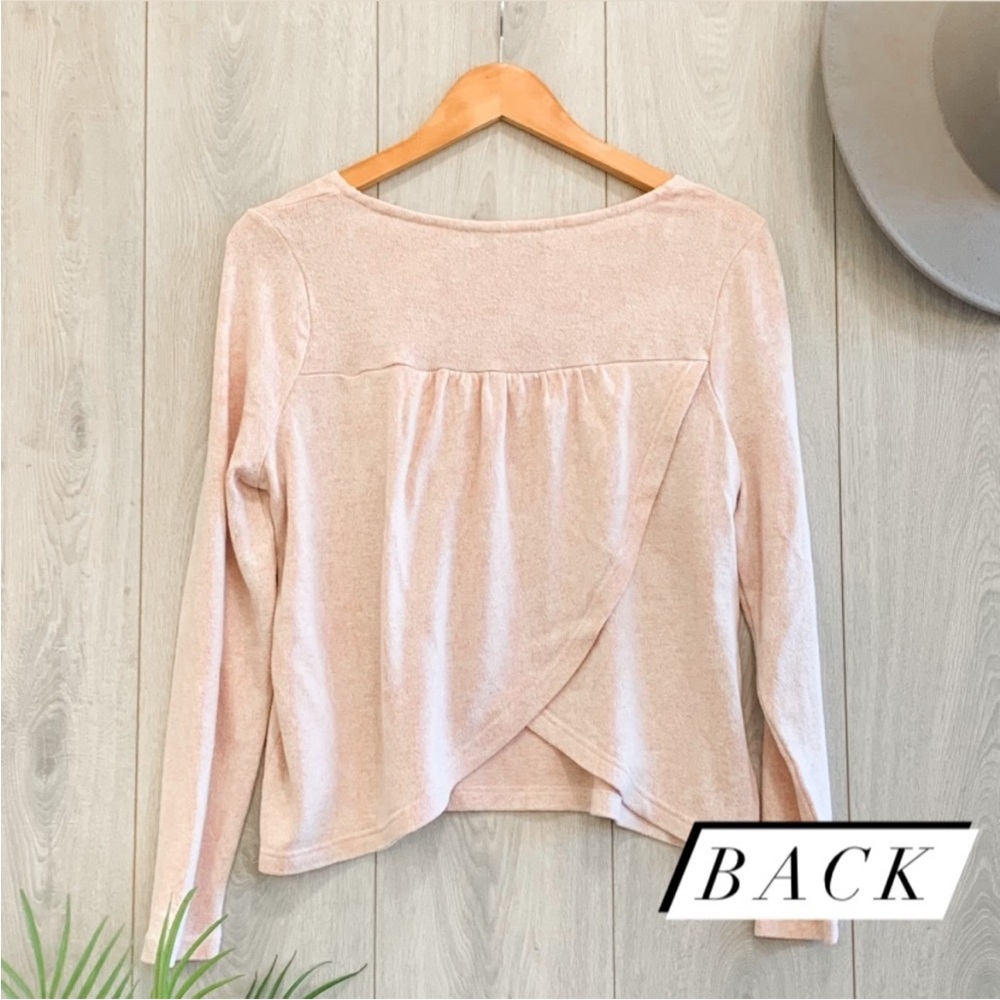 ONLY Petal open Back blush Sweater